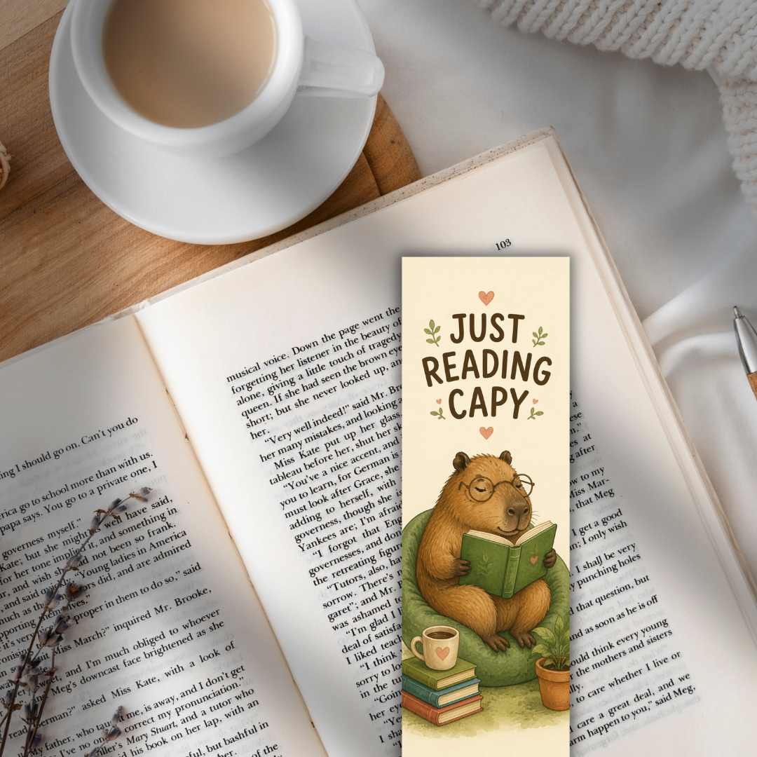 Capybara Bookmark