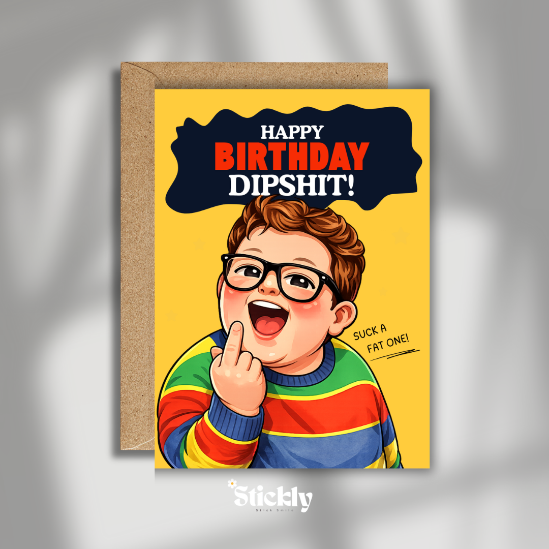 Funny Birthday Card for Derek
