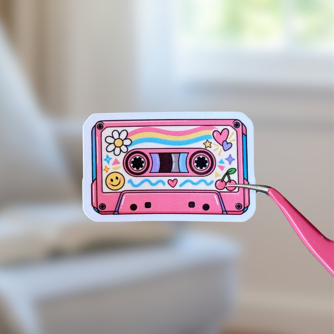 Vintage Casette sticker