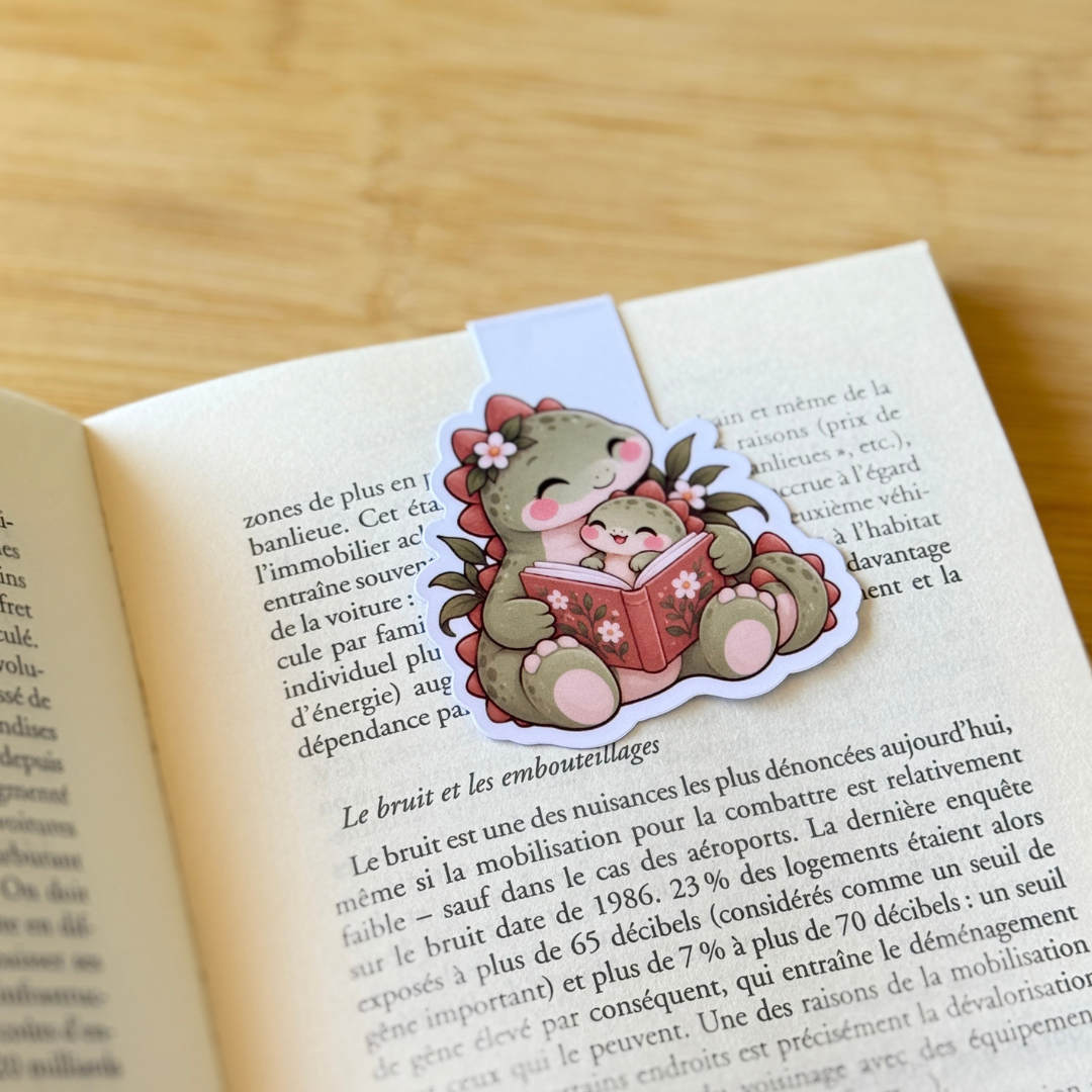 Dinosaur Magnetic Bookmark