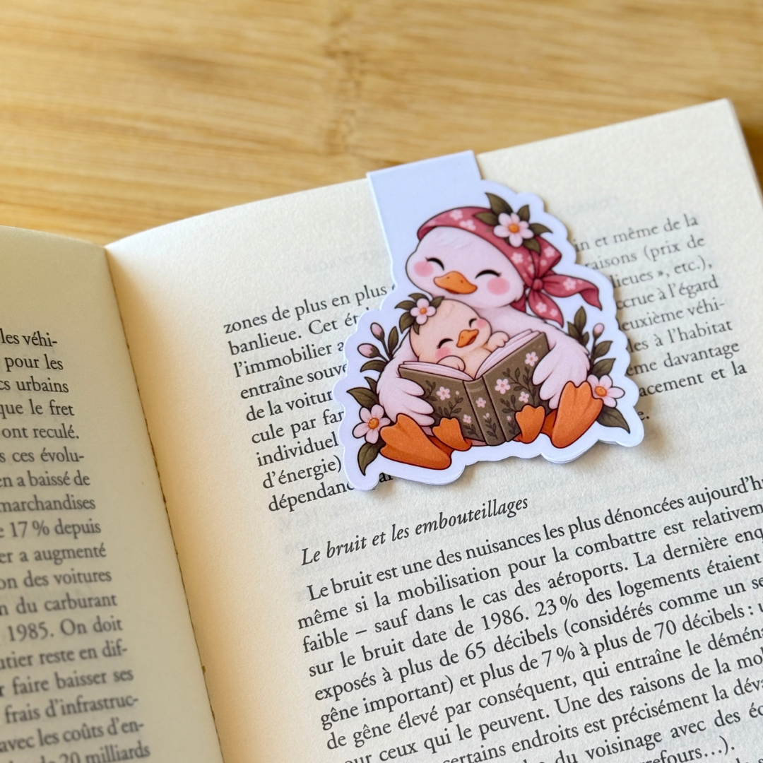 Goose Magnetic Bookmark