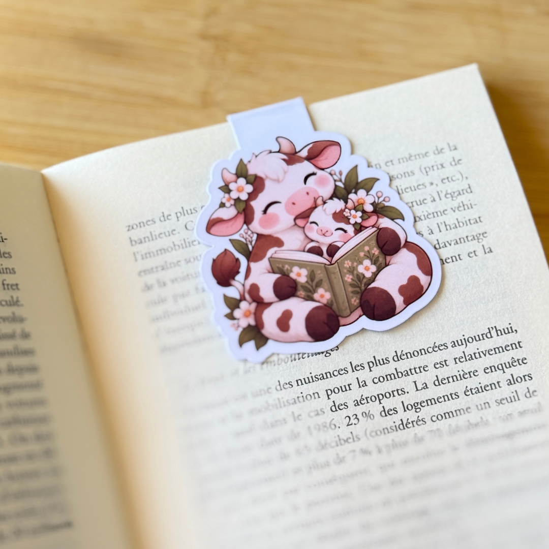 Fall Bookish Black Cat Magnetic Bookmark (Copy)