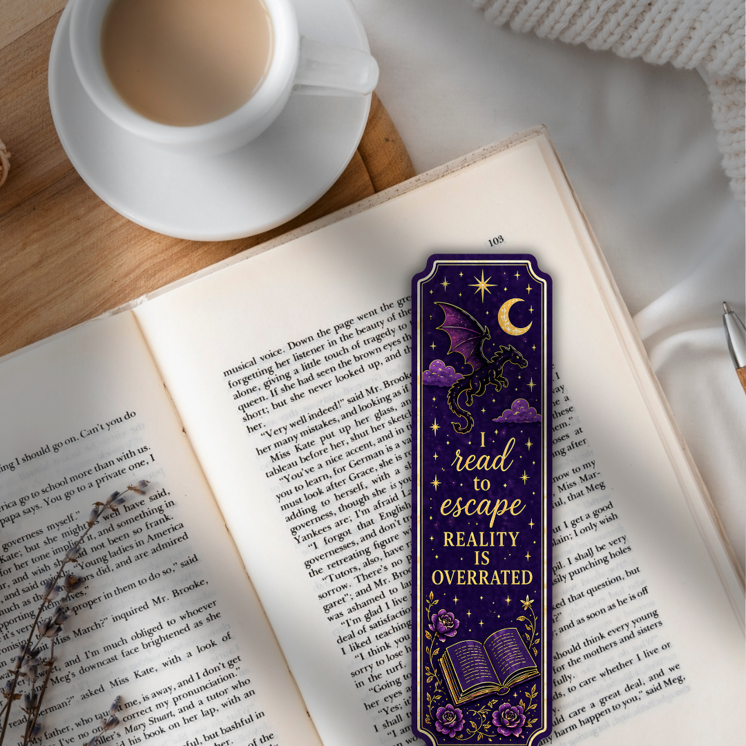 Fourth Wing Inspired Bookmark