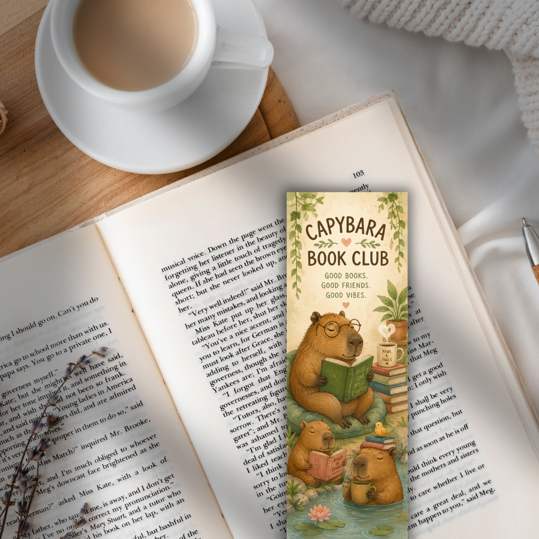 Capybara Bookmark
