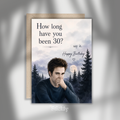 Twilight Gifts, Edward Birthday Card