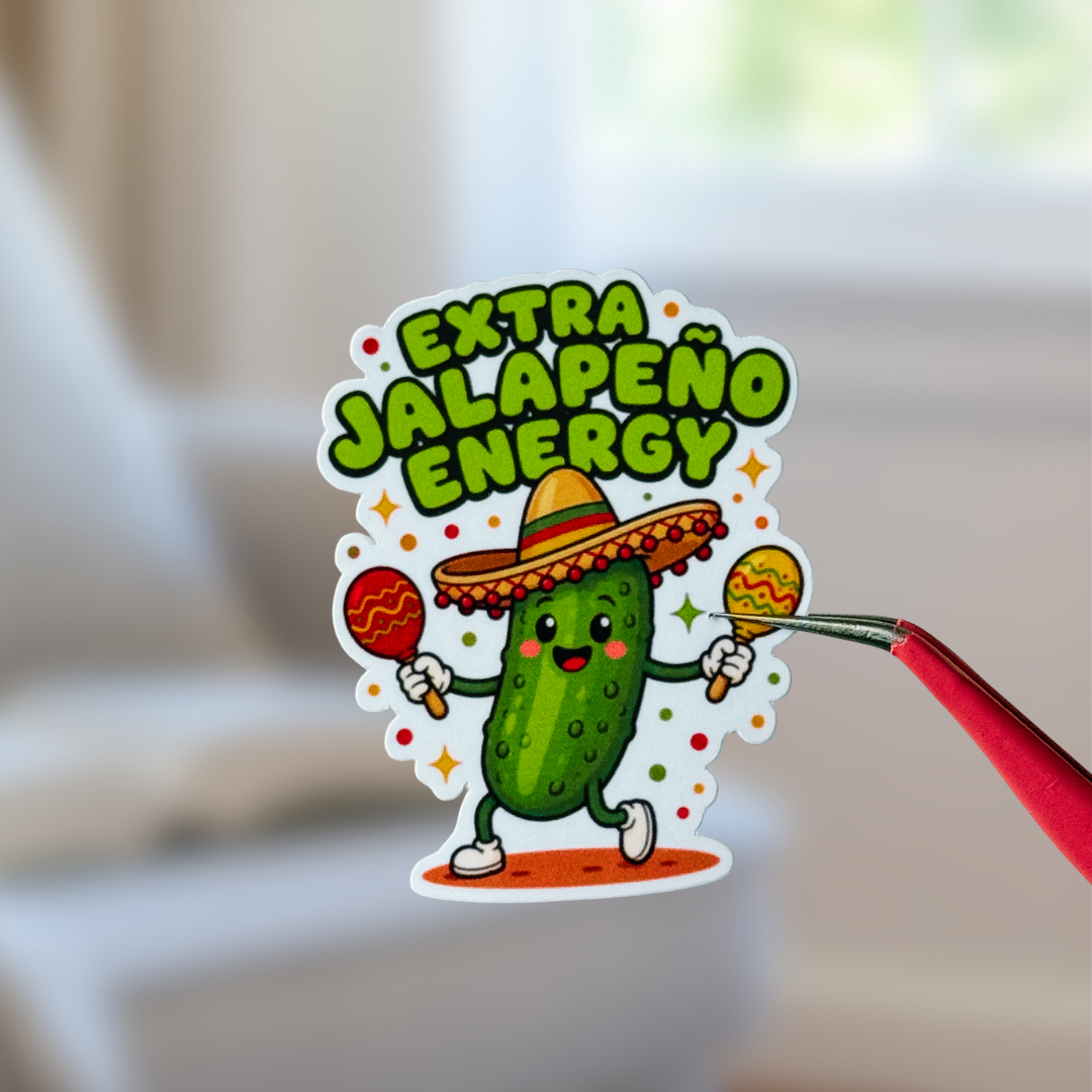 Funny Pickle Sticker