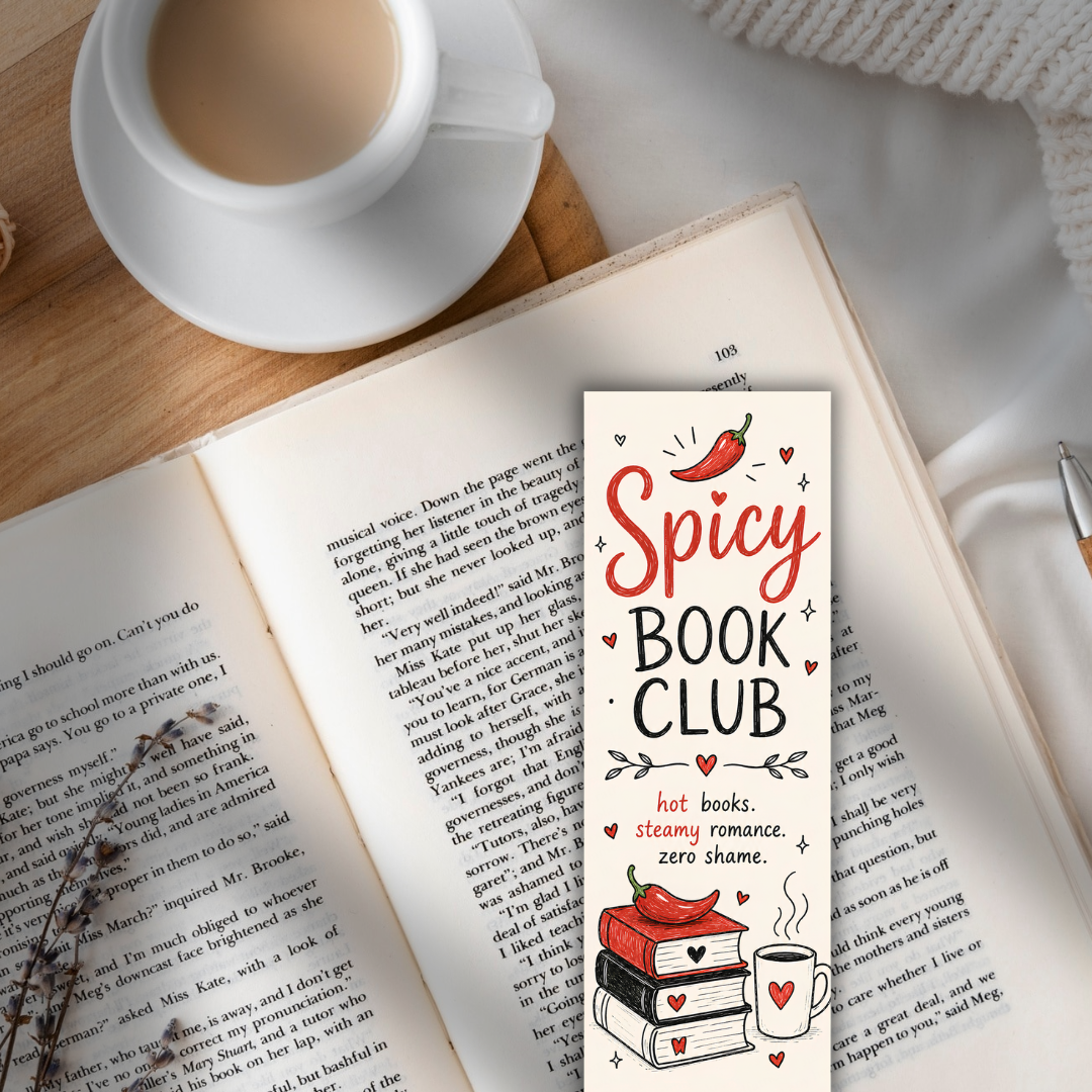 Spicy Book Club - Bookmark