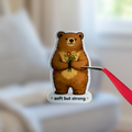 Soft Bear Sticker