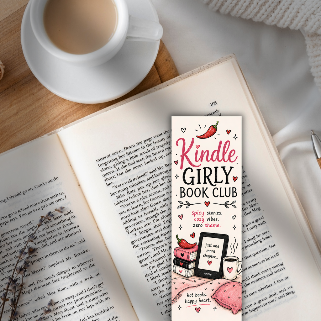 Kindle Girly Bookmark