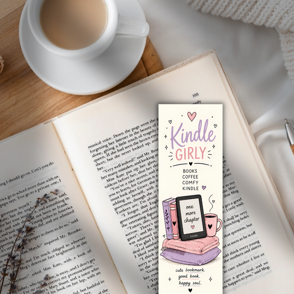 Kindle Girly Bookmark