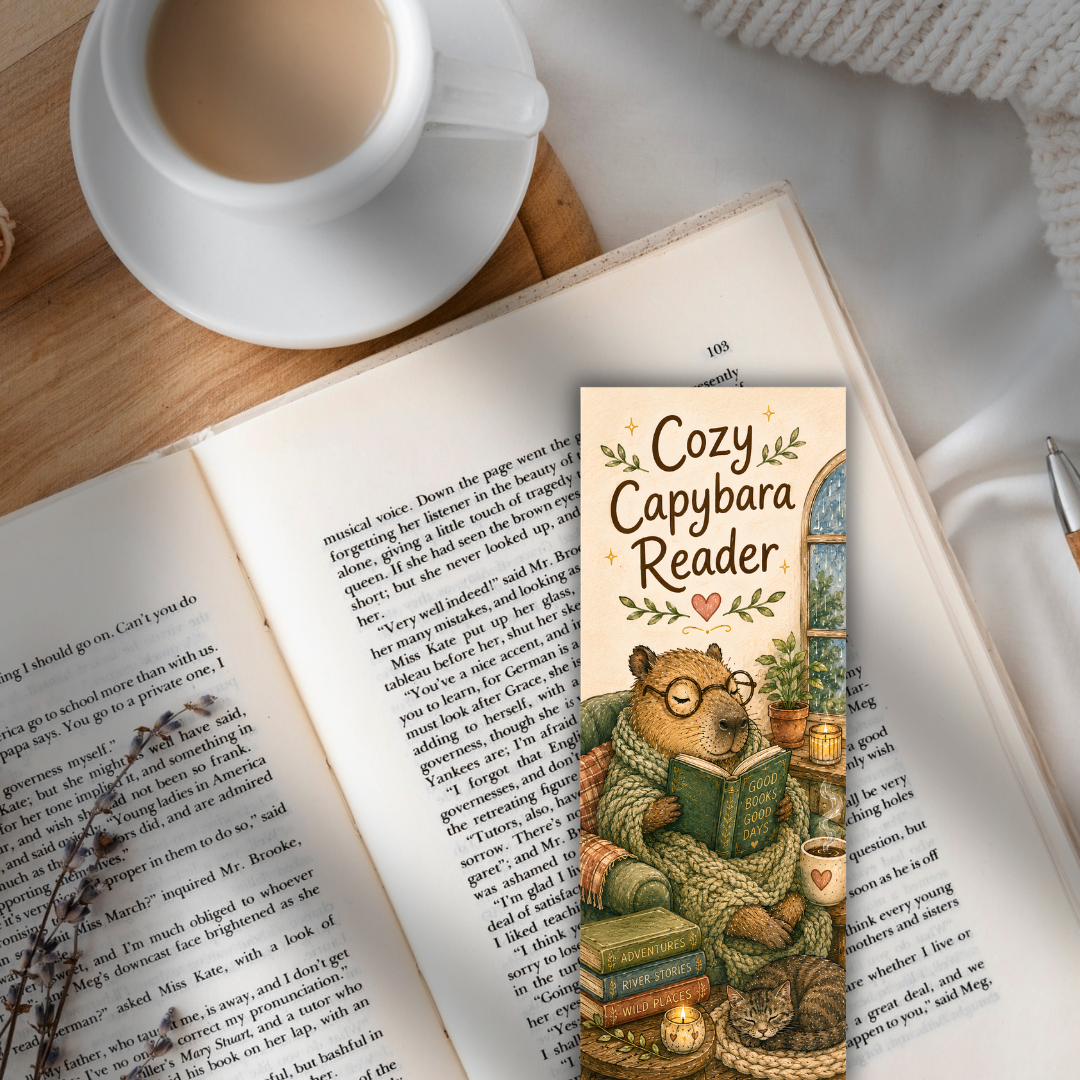 Capybara Bookmark