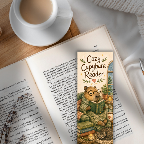 Capybara Bookmark