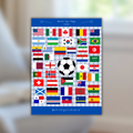World Cup 2026 Flags Sticker Sheet