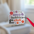Cozy Hobbies Club Stickers