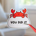 You did it Sticker