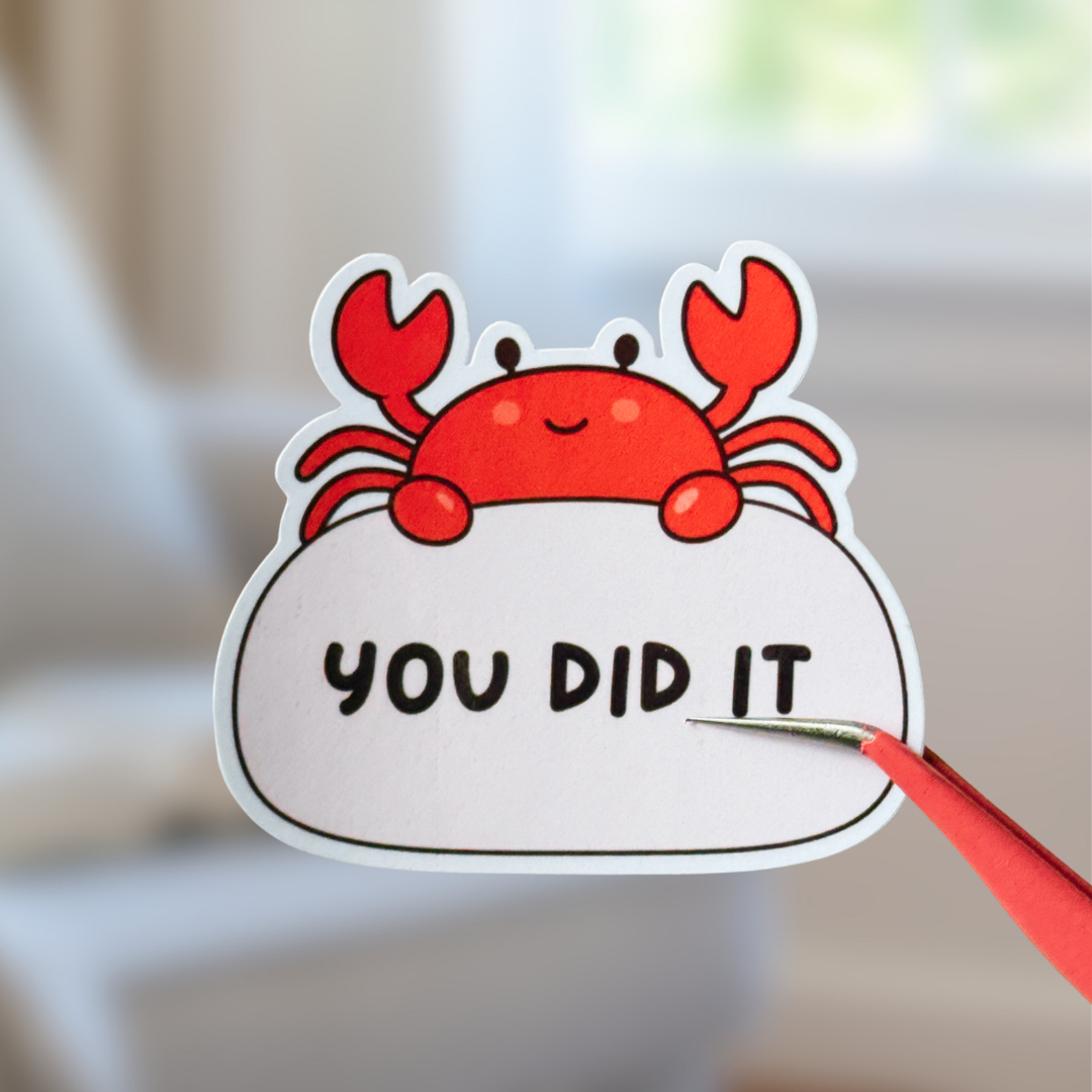 You did it Sticker