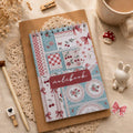 A5 Spiral Notebook | Illustrated Coquette Strawberry Journal